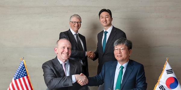 HD현대 정기선, 테라파워 빌 게이츠 만나 나트륨 원자로 사업 협력 논의