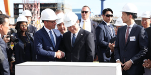 이재명 미국 필리조선소 방문, 