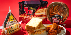 세븐일레븐, 매운 소스 '맛다시'와 '불닭소스' 넣은 간편식 4종 내놔