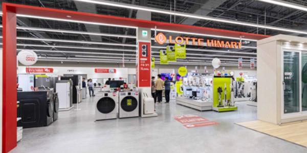 KCC글라스 홈씨씨 인천점·수원점에 롯데하이마트 입점, 