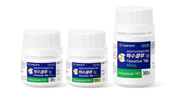 대웅제약 위식도역류 약 펙수클루 중국 품목허가 획득, 세계 최대 시장 공략