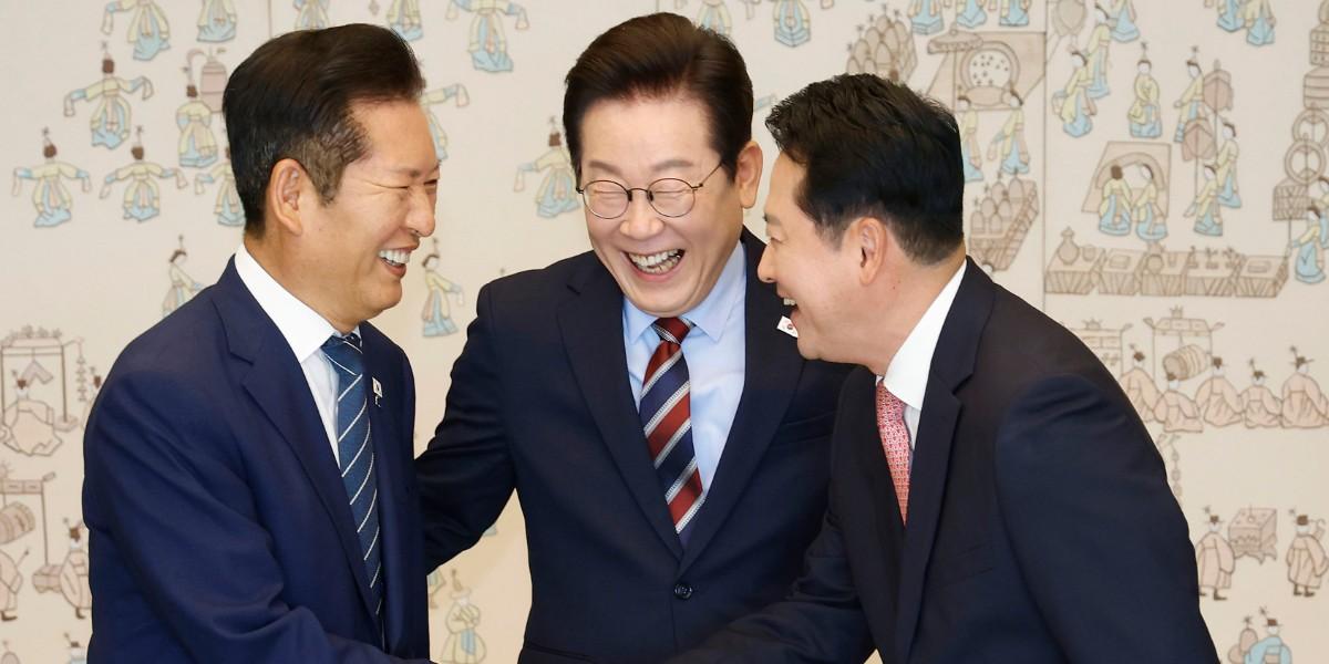 '이재명 회동' 당기고 '윤석열 접견' 미루고, 국힘 장동혁 극우 '청구서' 대응은 나중에?