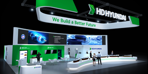 HD현대 세계 최대 가스전 '가스텍2025' 참가, 미래형 가스운반선 선보여 