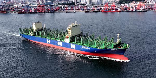 HJ중공업 8850TEU급 친환경 컨테이너선 4척 수주, 6400억 규모 