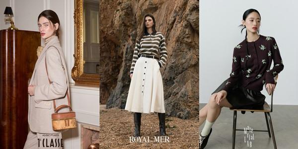 현대홈쇼핑 프랑스 니트 브랜드 '로얄메르' 첫선, 단독 패션 브랜드 확대