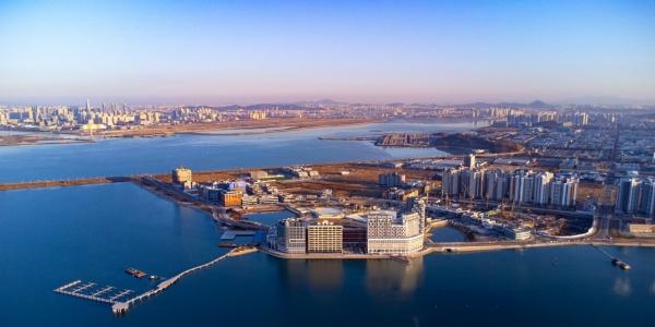 시흥 거북섬 대우건설 푸르지오 아파트 신축현장서 50대 하청 근로자 사망