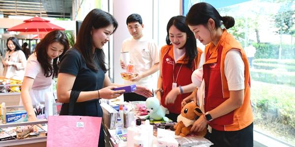 SK에코플랜트 임직원 참여 사회공헌 바자회, 누적 2만여 개 기부