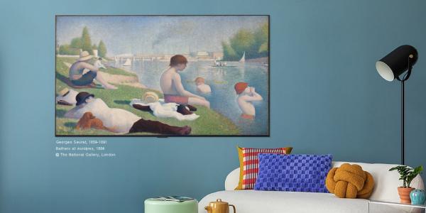 LG전자 올레드 TV 아트 마케팅 강화, 영국 '내셔널 갤러리'와 3년 파트너 협약