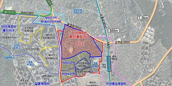 서울 '강북구 최대 정비사업' 미아2구역 재개발 속도, 오세훈 