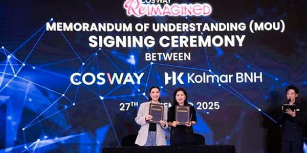 콜마비앤에이치 말레이시아 코스웨이사와 업무협약, 동남아 진출 교두보