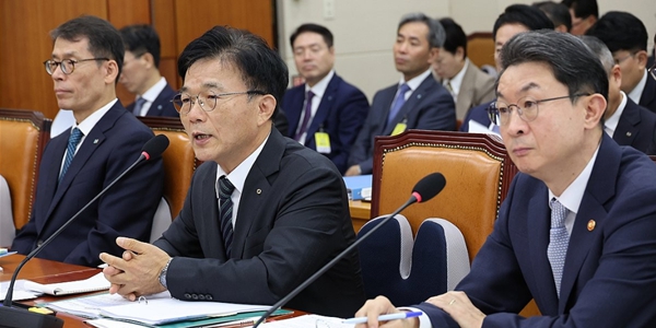 산업은행 박상진의 매운 국감 신고식, '명륜진사갈비 부당대출 의혹'에 진땀