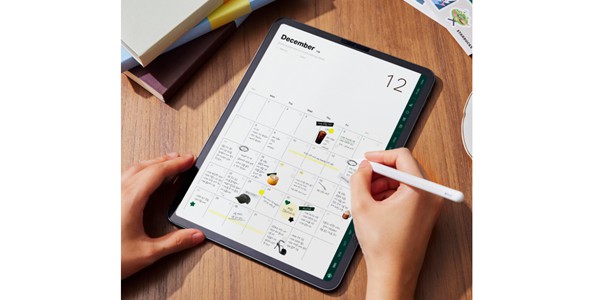 스타벅스 2번째 굿노트 협업 '디지털 플래너' 선봬, '다꾸' 기능 강화