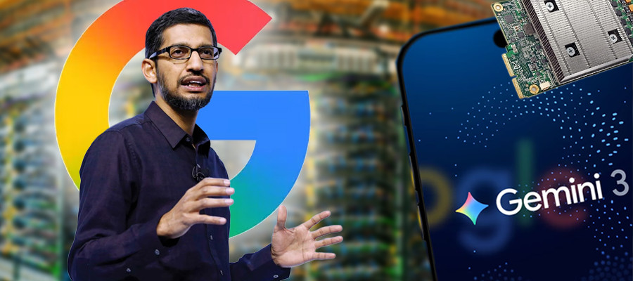 구글 CEO 선다 피차이, 젠슨 황에 도전장 인공지능 반도체 독립 바라본다