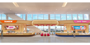 비알코리아, 인천국제공항 제2터미널에 '배스킨라빈스·던킨 결합 매장' 열어