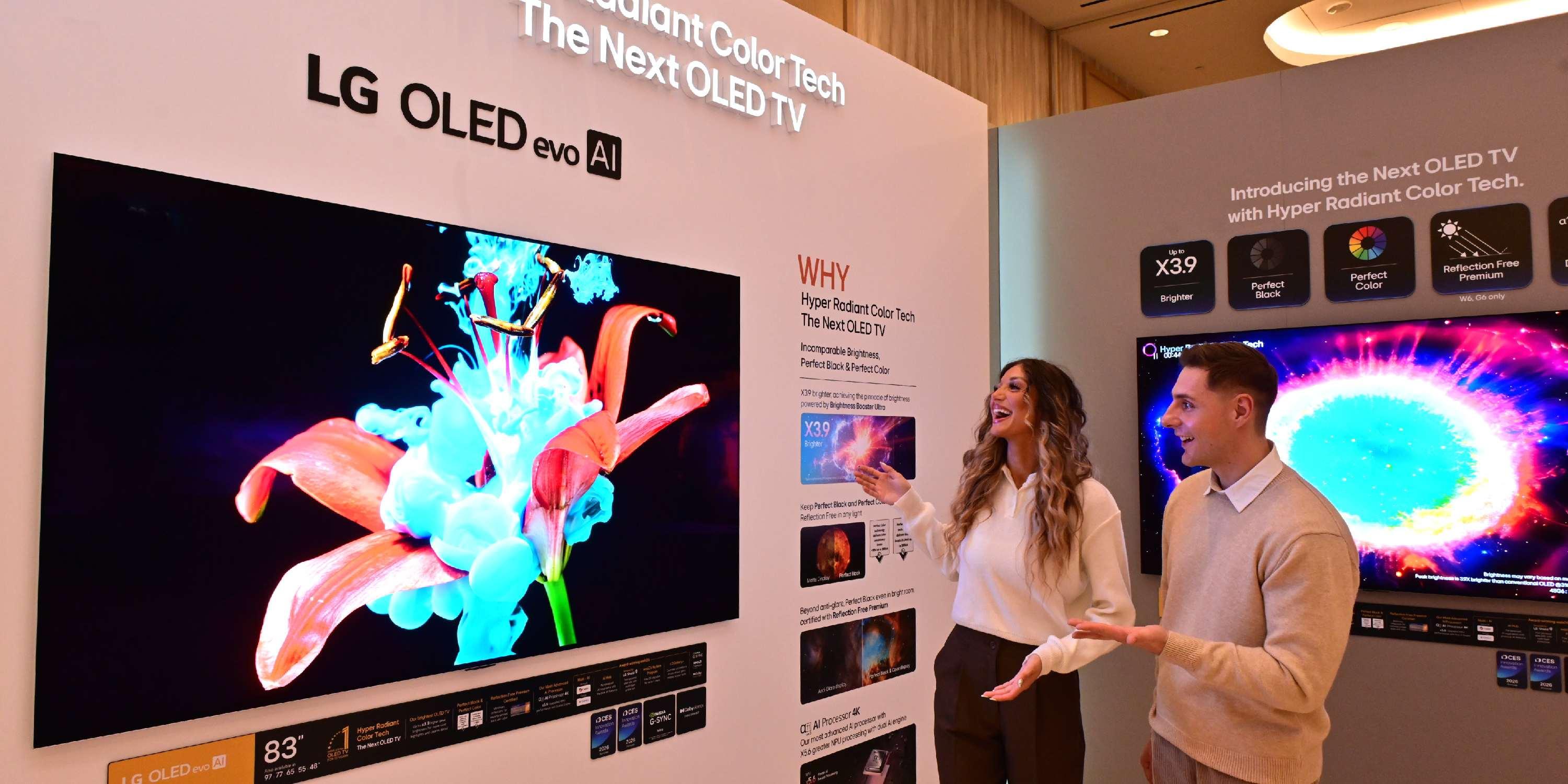 LG전자 '올레드 에보 W6' TV 공개, 9mm 초슬림·초저반사 기술 적용