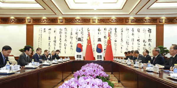 이재명 중국 서열 2·3위 리창·자오러지 회동, 