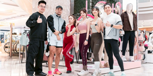 젝시믹스 대만 대형 쇼핑몰에서 팝업 운영, 