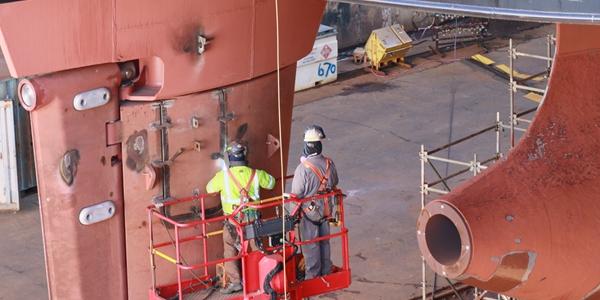 한화 필리조선소 미국 노동부에서 800만 달러 지원 받아, 견습생 교육에 사용