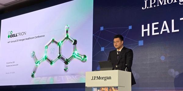 셀트리온 서진석, JP모간에서 