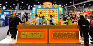 오뚜기, 미국 식품박람회에 참가해 현지화 전략 활용한 치즈라면 8종 선봬