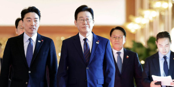 이재명 민주당 '코스피 5000 특위'와 오찬, 