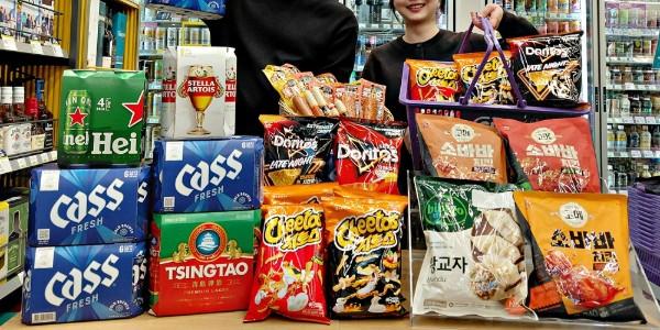 CU 밀라노 동계올림픽 맞아 주류·스낵 할인 행사, 