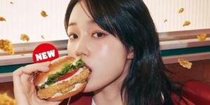 버거킹 '더 크리스퍼' 신제품 2종 출시, 광고 모델은 배우 노윤서