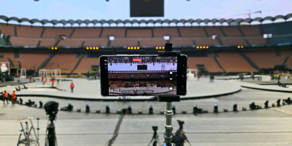 삼성전자, '갤럭시S25울트라'로 밀라노 동계올림픽 개막식 생중계