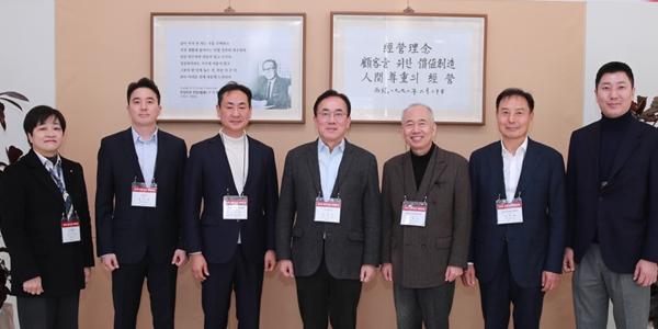 LG디스플레이 협력사 초청 신년 모임, 정철동 