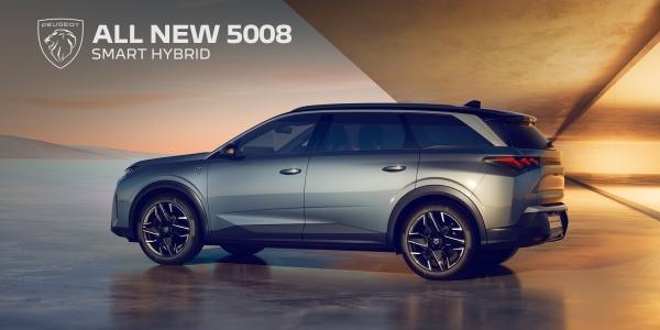 푸조 '올 뉴 5008 스마트 하이브리드' 판매 시작, 판매 가격 4814만 원부터