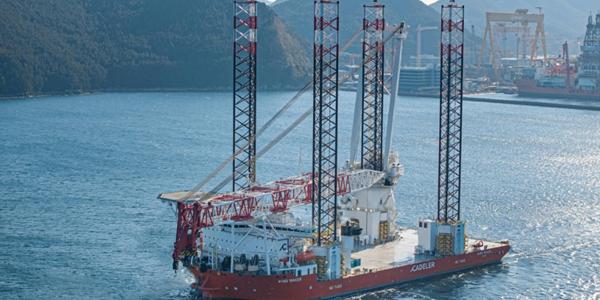 한화오션 해상풍력발전기 설치선 1척 수주, 7687억 원 규모