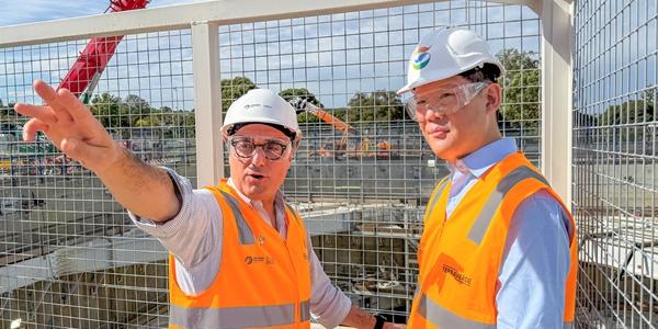 GS건설 허윤홍 호주 방문, 현지에서 전력망 인프라 등 사업 확대 모색