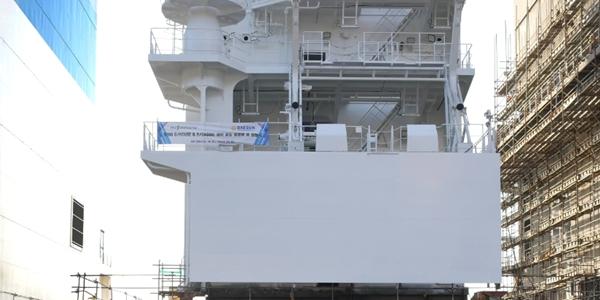 HJ중공업 대선조선에 선박 거주구 8동 발주, 