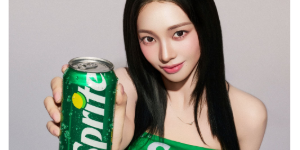 코카콜라, 스프라이트 광고 모델로 에스파 '카리나' 2년 연속 선정