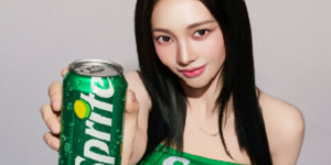 코카콜라, 스프라이트 광고 모델로 에스파 '카리나' 2년 연속 선정