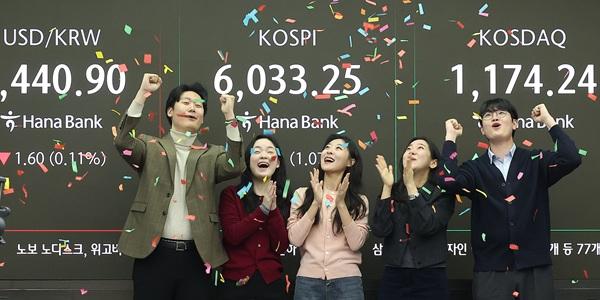 코스피 6천 돌파에 해외 투자기관 평가 엇갈려, 지속가능성 두고 '갑론을박'