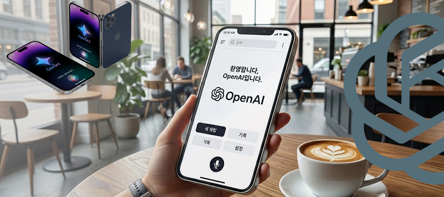 제미나이 빌려 쓰는 애플의 한계? '오픈AI' 챗GPT 스마트폰이 노리는 애플의 빈틈
