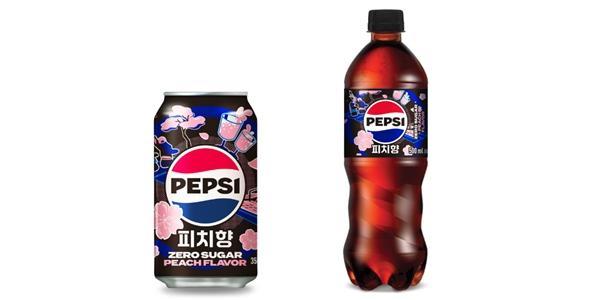 롯데칠성음료, 3월 중순부터 '펩시제로슈거 피치향' 전국 마트·편의점 판매