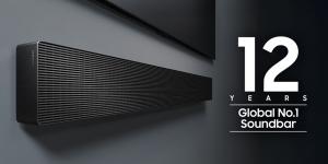 삼성전자 글로벌 사운드바 판매 12년 연속 1위, 시장 점유율 약 20%