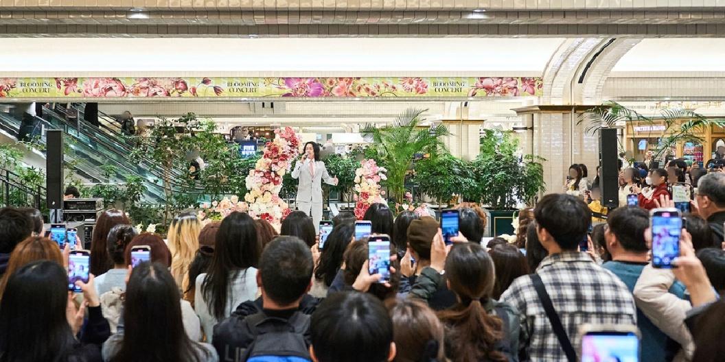신세계백화점 봄맞이 콘서트 개최, 서울·부산·경기서 뮤지컬 배우 릴레이 공연