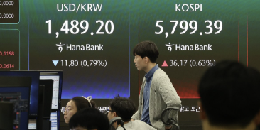 코스피 미국 이란 전쟁 종전 기대에 5790선 상승, 원/달러 환율 1492원 출발 