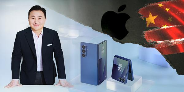 삼성전자 애플·중국 폴더블폰 추격에 '긴장', 노태문 신모델 원가관리로 1위 수성