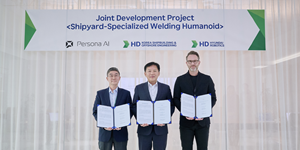 HD현대 '조선소 특화 용접 휴머노이드' 실증 나서, 스마트조선소 전환 속도