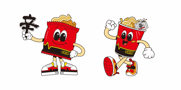 농심 신라면 브랜드 캐릭터 '신' 공개, 