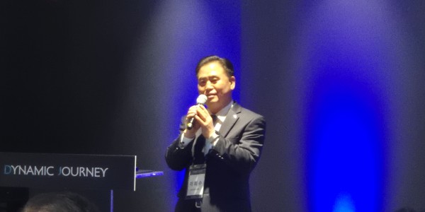 [현장] 신한금융 '기업ERP와 은행 결합' 큰 첫걸음, <a href='https://www.businesspost.co.kr/BP?command=article_view&num=426311' class='human_link' style='text-decoration:underline' target='_blank'>진옥동</a> "기업금융 한계 넘는다"