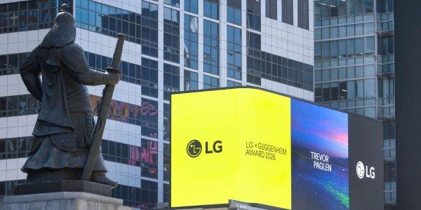 ​​​​​​​LG, 구겐하임 어워드 수상자 트레버 페글렌 작품 '서울·뉴욕·런던'에 선보여