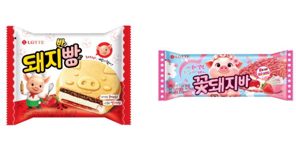 롯데웰푸드 '돼자바빵' 출시, 돼지바를 모나카 아이스크림으로