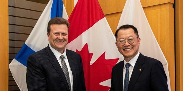 한화오션 캐나다 군함 '80% 건조' 어빙조선소와 맞손, CPSP 협력 강화