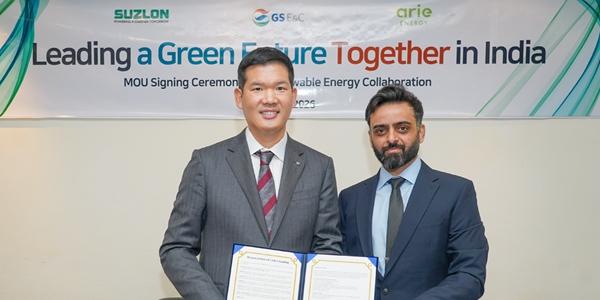 GS건설 허윤홍 인도 재생에너지 시장 파트너십 확대, 