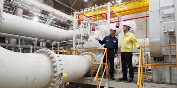 석유공사 손주석 비축유 스와프 현장점검, 